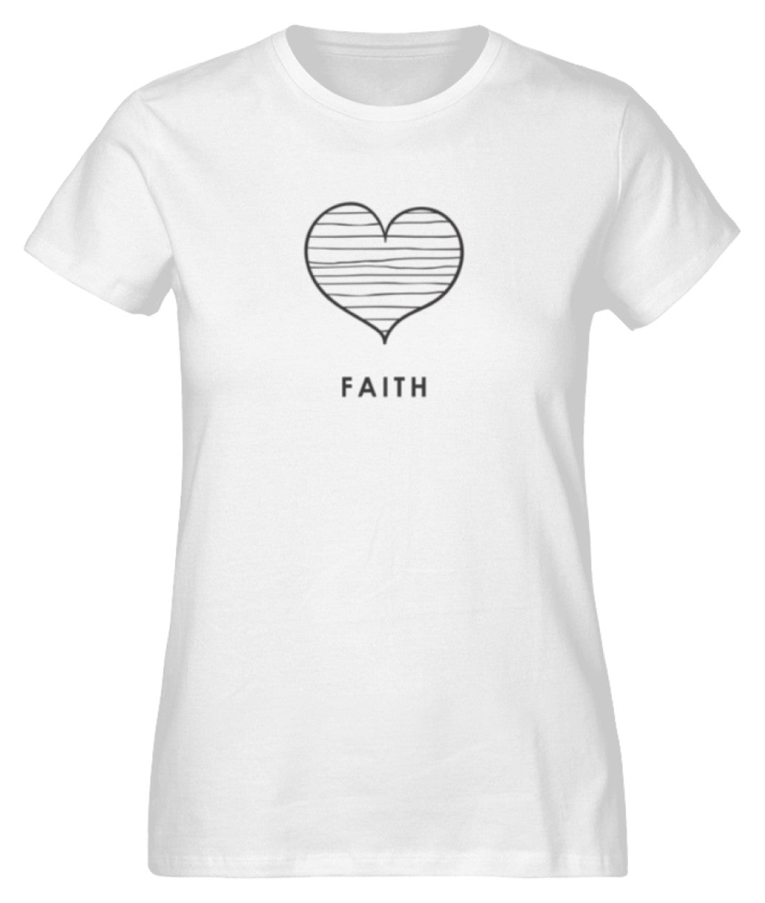 Faith - Glaube  - Damen Premium Organic Shirt