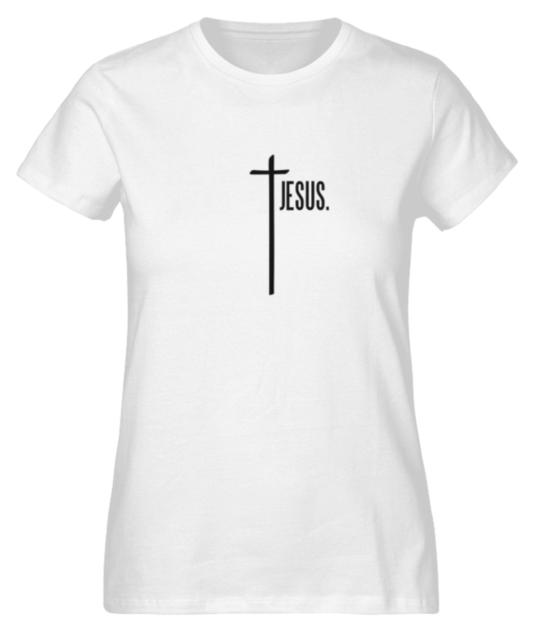 Kreuz Jesus - Damen Premium Organic Shirt