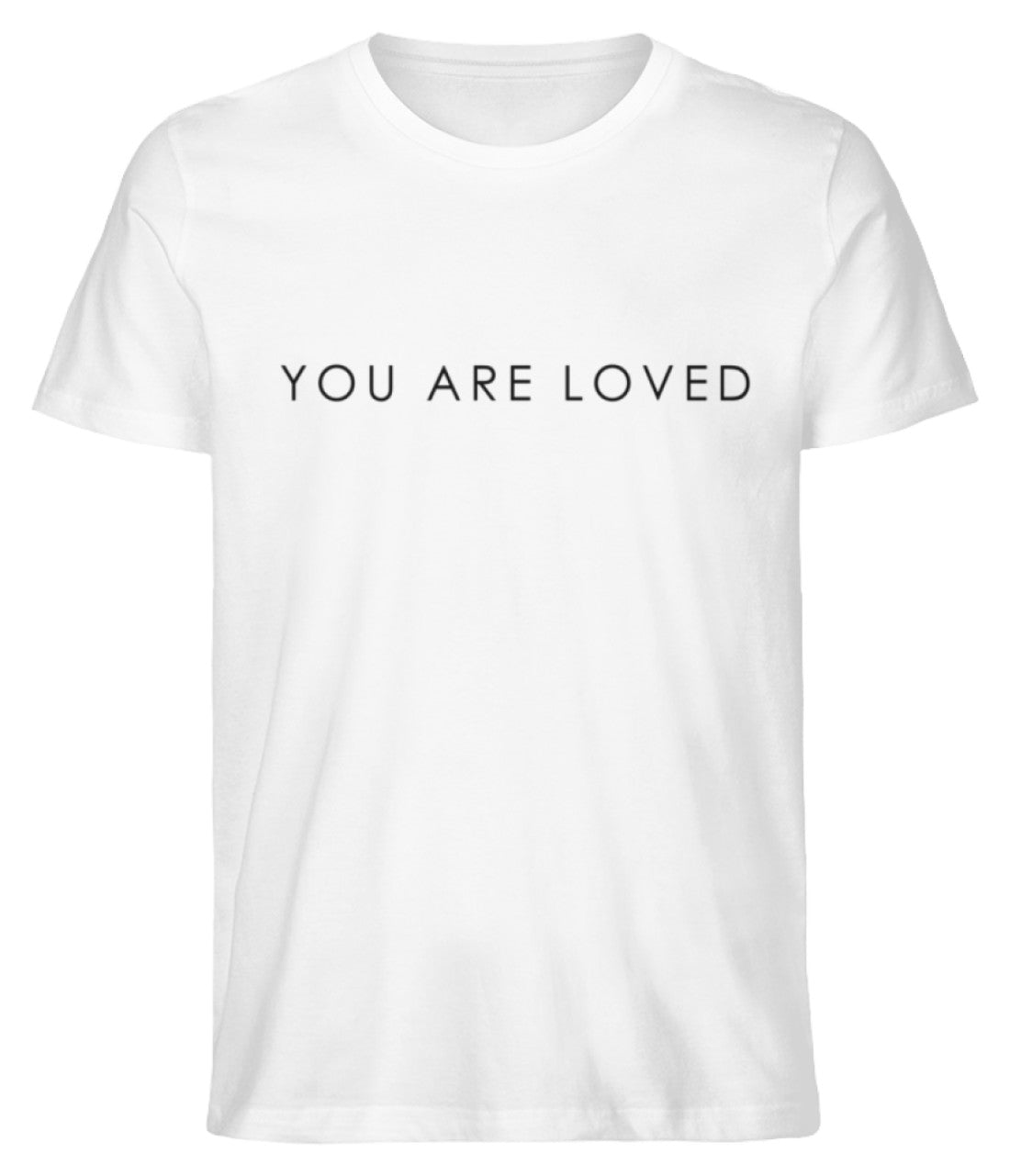 You are loved Weiß  - Herren Shirt