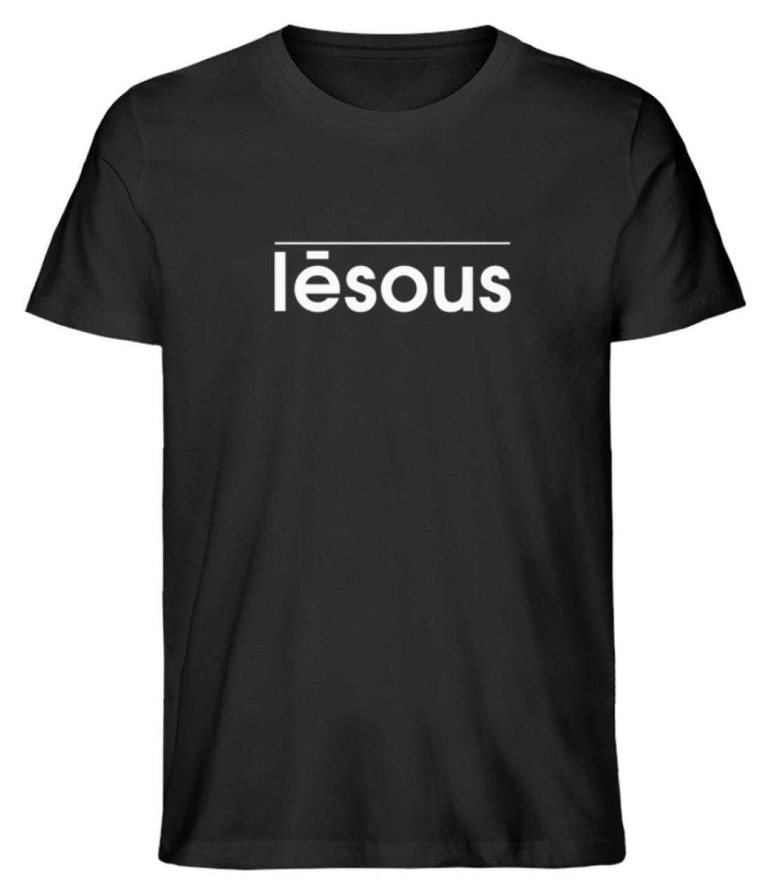 Iēsous - Jesus griechisch  - Herren Shirt