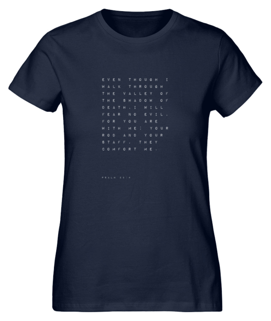 Psalm 23 englisch   - Damen Premium Organic Shirt