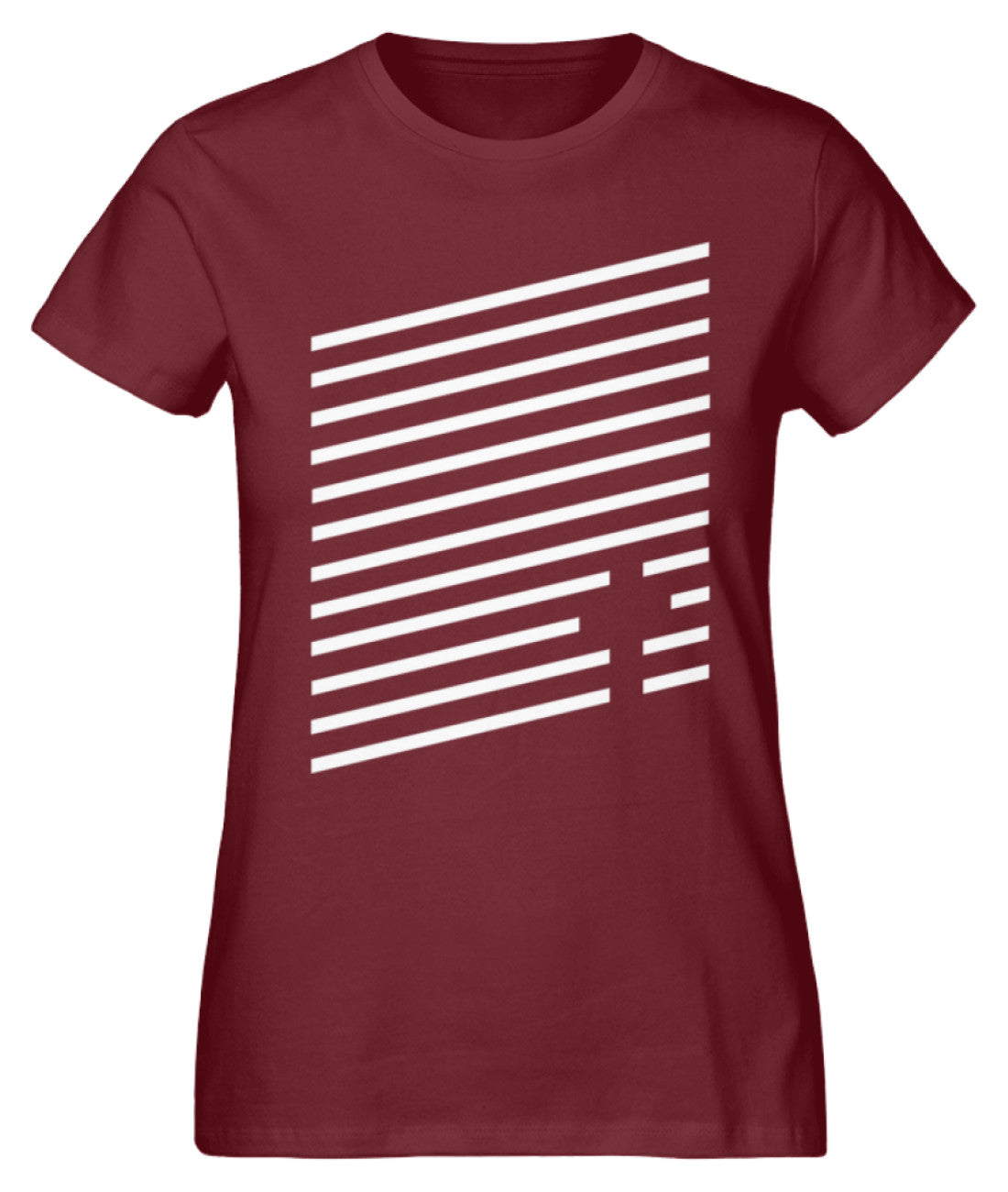 Kreuz Linien  - Damen Premium Organic Shirt