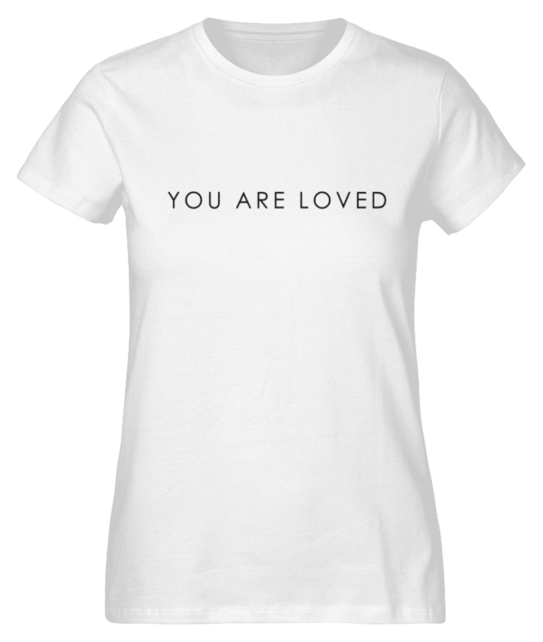 You are loved Weiß  - Damen Premium Organic Shirt