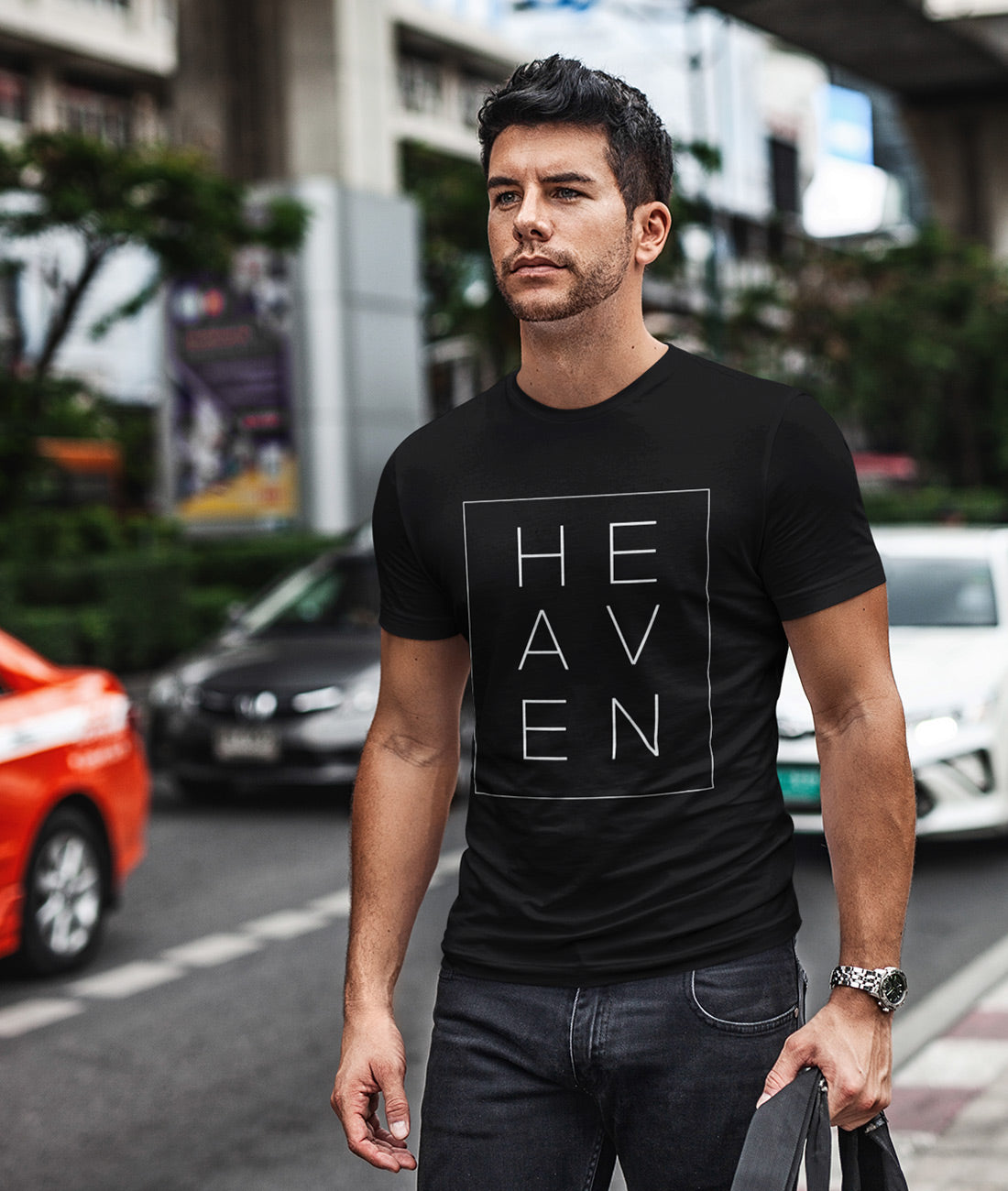HEAVEN  - Herren Shirt