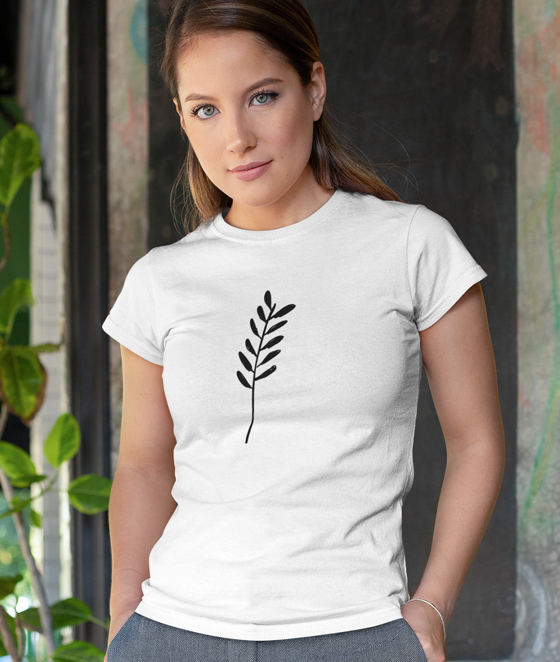 Korn Grafik  - Damen Premium Organic Shirt