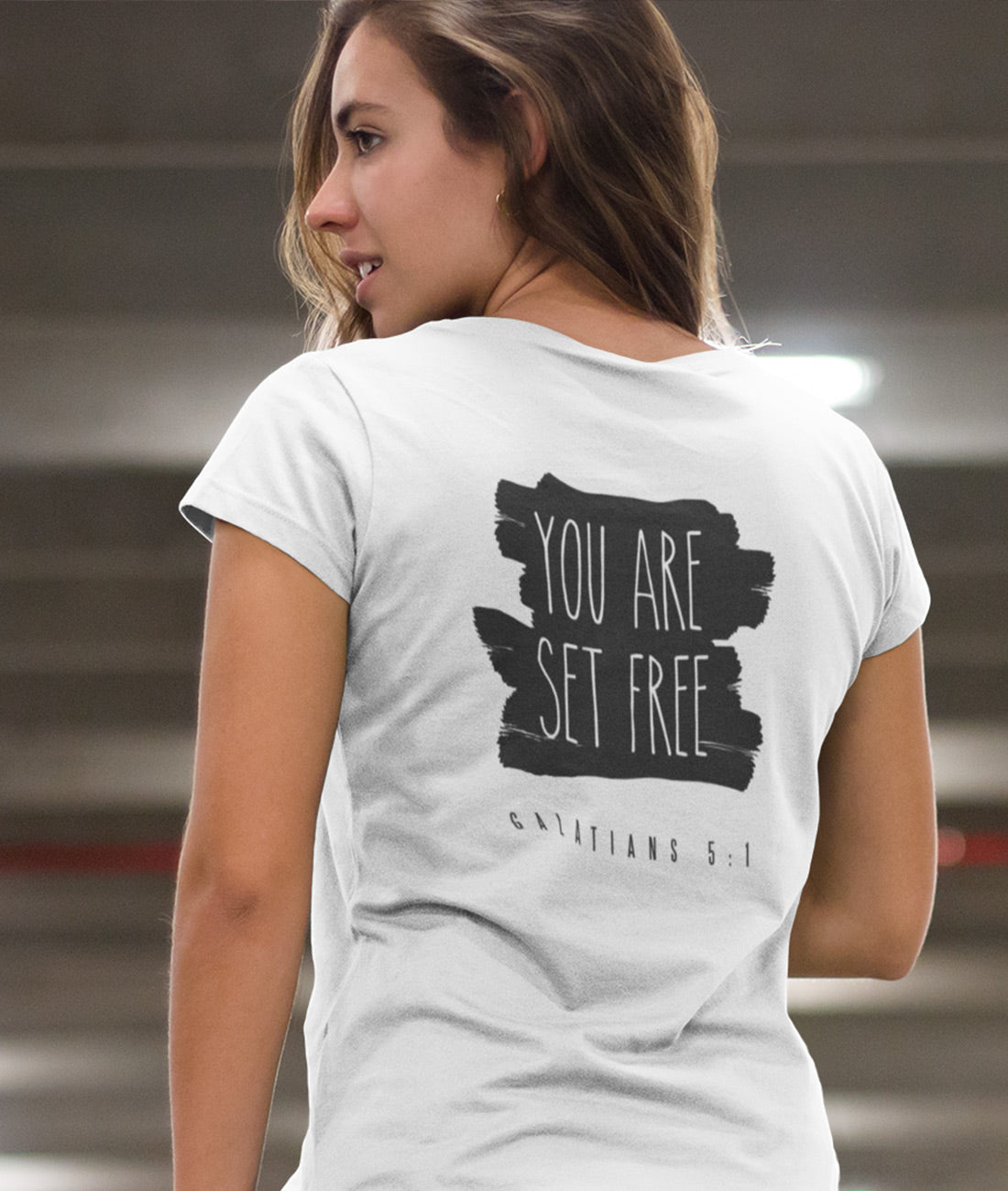 You Are Set Free  - Damen Premium Organic Shirt